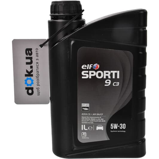 Elf Sporti 9 C3 5W-30 (1 л) моторное масло