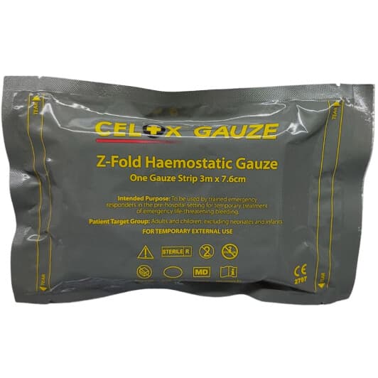 Гемостатичний бинт Celox Gauze Z-Fold НФ-00002156