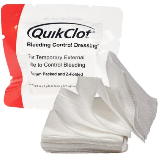Гемостатичний бинт QuikClot Combat Gauze Z-Folded НФ-00001980