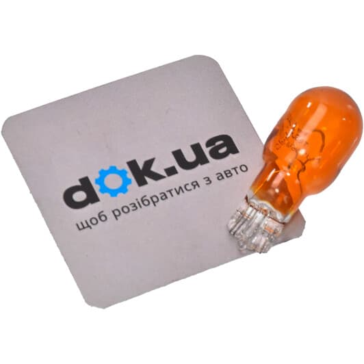 Автолампа Tesla Standard WY16W W2,1x9,5d 16 W помаранчева b66201