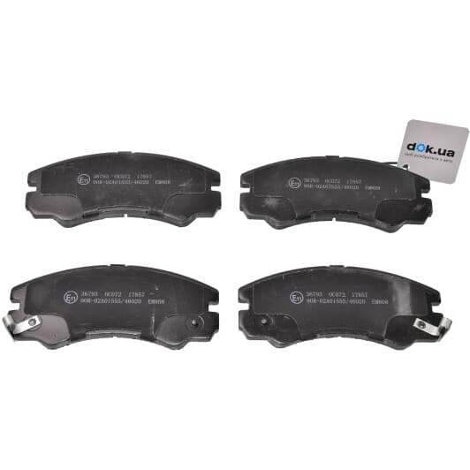 36793 A.B.S. Тормозные колодки