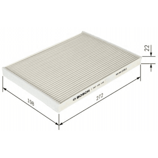 1 987 435 048 Bosch Фильтр салона