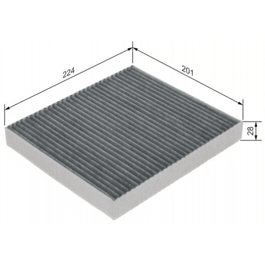 1987435602 Bosch Фільтр салону