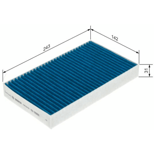0986628583 Bosch Фильтр салона для Tesla Model Y