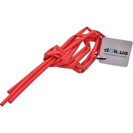 Термоусадка Apro ZRG-4R 4.0/2.0 мм цвет красный 1 м 1 шт