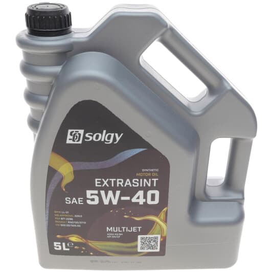 Solgy Extrasint Multijet 5W-40 (5 л) моторное масло