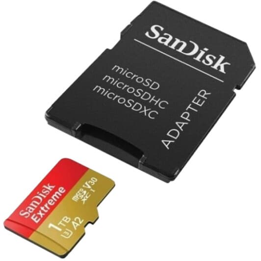Карта пам’яті SanDisk Extreme microSDXC 1 ТБ з SD-адаптером