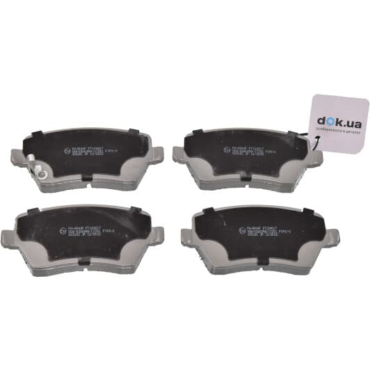 PA-800AF Japanparts Тормозные колодки