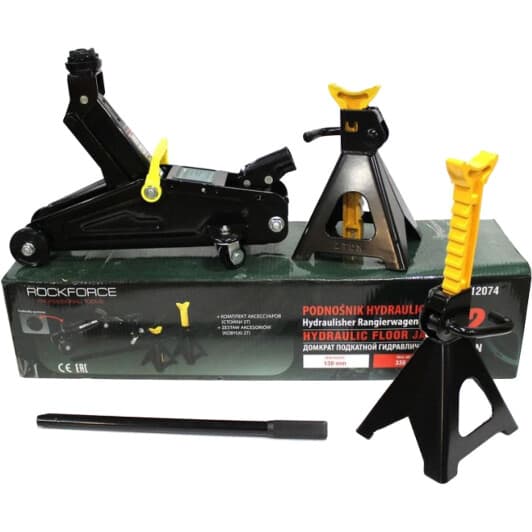 Домкрат Rockforce підкочуваний гідравлічний 2 т RF-TH12074