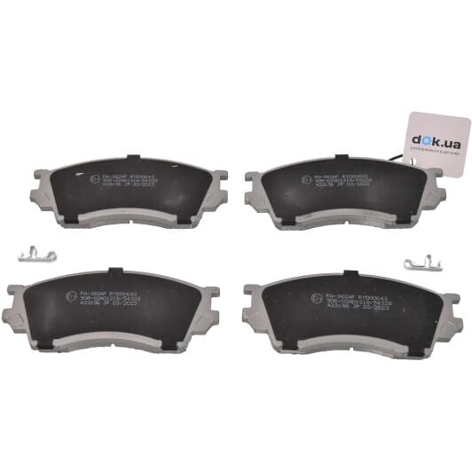 PA-382AF Japanparts Тормозные колодки