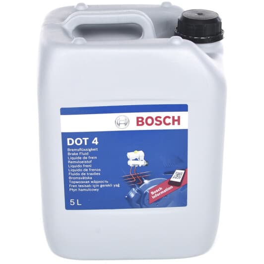 Гальмівна рідина Bosch DOT 4 пластик