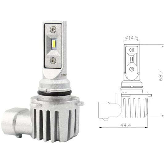 Автолампа Baxster SE Plus HB4 P20d 22 W 00-00020605