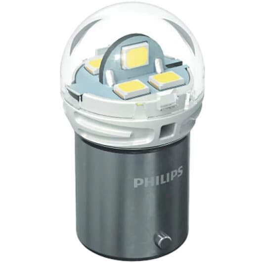Автолампа Philips Ultinon Pro3100 R5W/R10W BA15s 1,8 W біла 11090CU31B2
