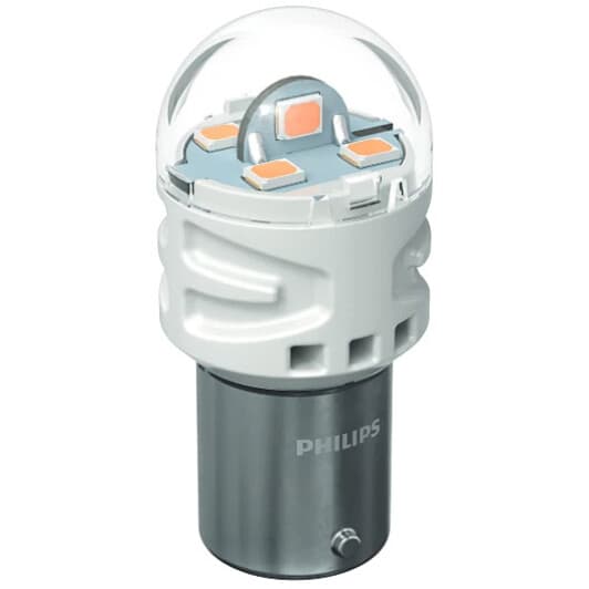 Автолампа Philips Ultinon Pro3100 PY21W BAY15d 2,16 W помаранчева 11496AU31B2