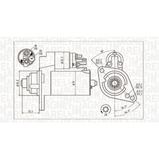 063721293010 Magneti Marelli Стартер