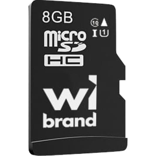 Карта памяти Wibrand microSDHC 8 ГБ