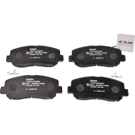 LP2481 Delphi Тормозные колодки для Mazda CX-5
