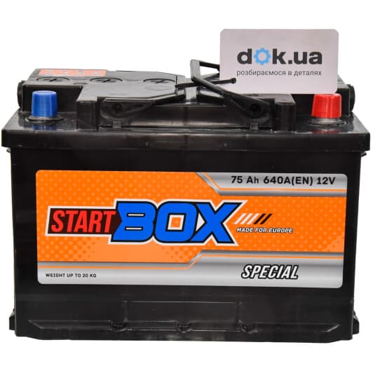 Акумулятор StartBOX 6 CT-74-R Special 5237931140