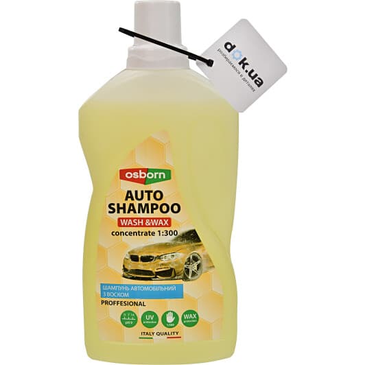 Концентрат автошампуня Ocean Osborn Wash & Wax з воском (500 мл)