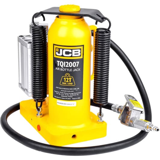 Домкрат JCB пляшковий пневмо-гідравлічний 12 т JCB-TQ12007