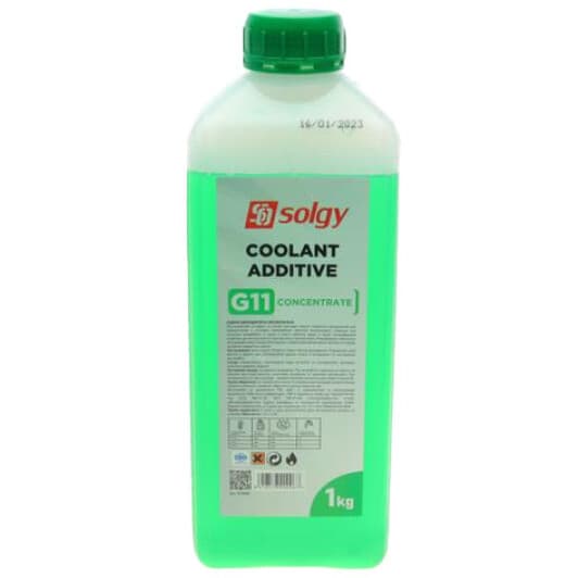 Концентрат антифризу Solgy G11 зелений