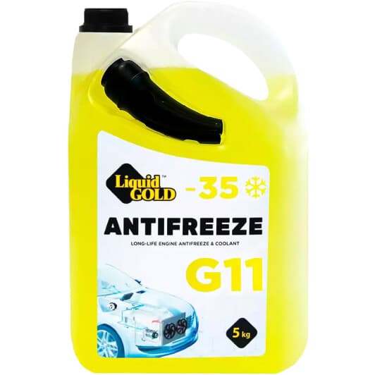 Liquid Gold G11 жовтий -35 °C готовий антифриз
