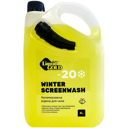 Омыватель стекла Liquid Gold зимний -20°С (4 л)