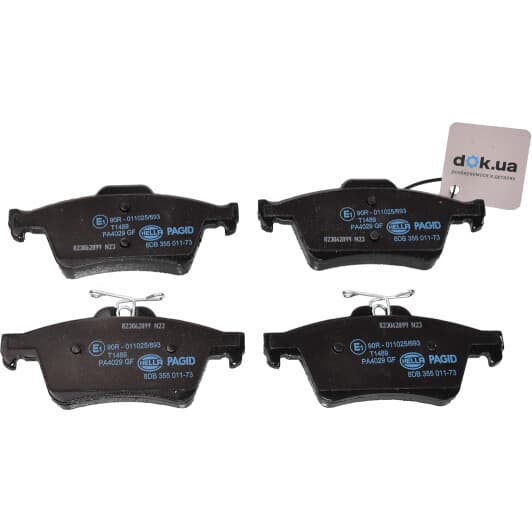 8DB 355 011-731 Hella Pagid Гальмівні колодки