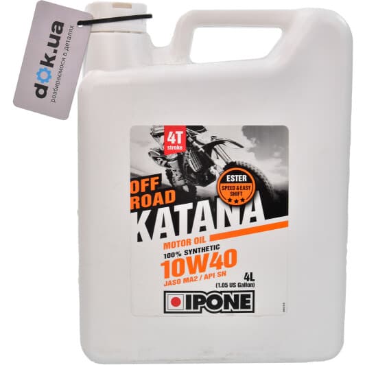 Ipone Off Road Katana 10W-40, 4 л (800368) моторное масло 4T