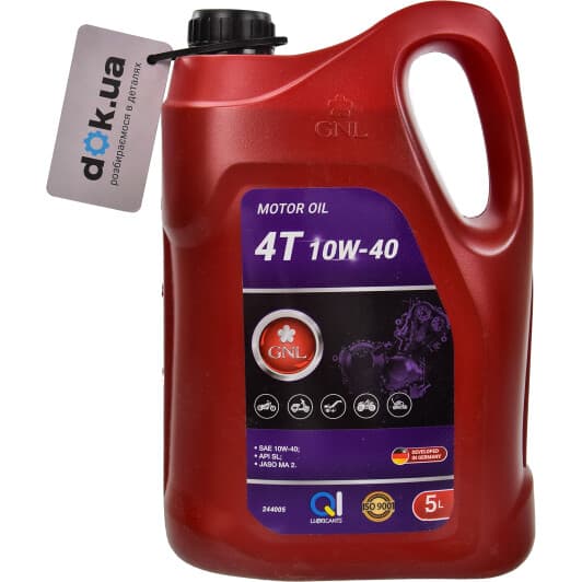 Моторна олива 4Т GNL 10W-40 напівсинтетична
