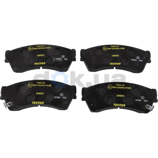 2458202 Textar Тормозные колодки