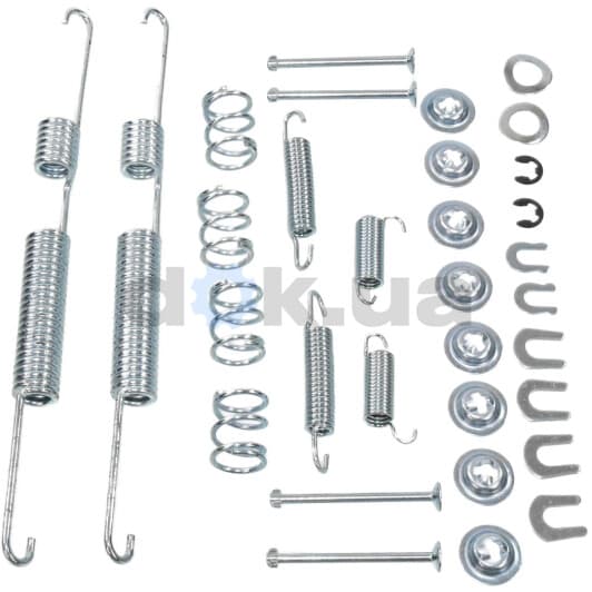 0698Q A.B.S. Монтажний комплект барабанних гальмівних колодок