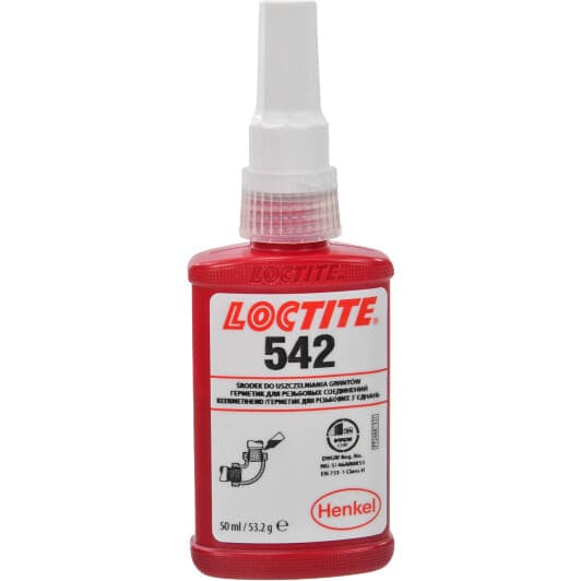 Фіксатор нарізі Loctite 542 червоний