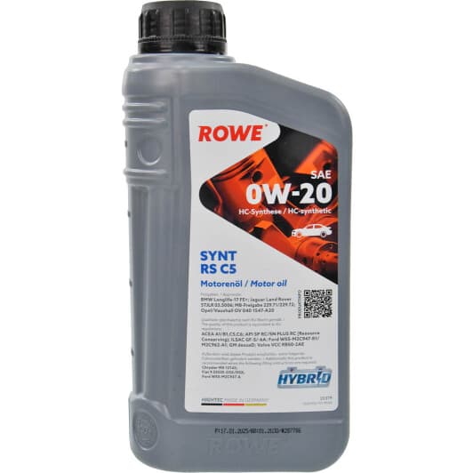 Rowe Synt RS C5 0W-20 (1 л) моторна олива