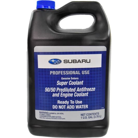 Subaru Super Coolant синий -37 °C готовый антифриз
