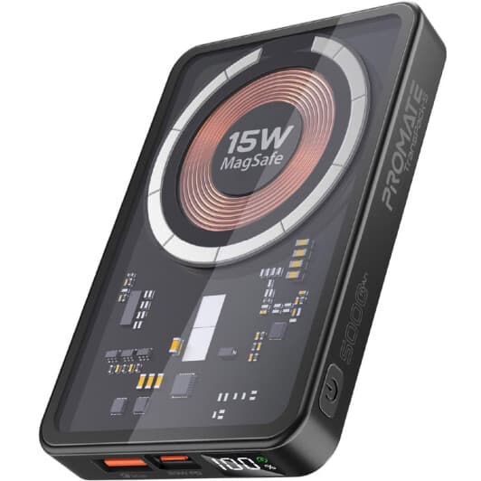 Повербанк Promate TransPack-5 Series 5000 mAh 22.5 Вт