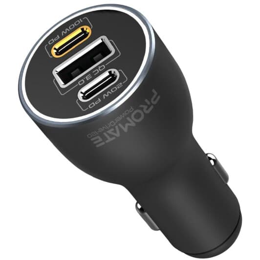 USB зарядка в авто Promate PowerDrive-120 Series powerdrive-120.black