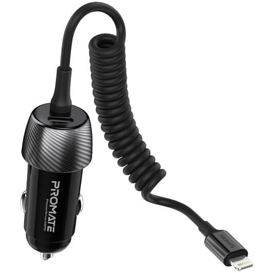 USB зарядка в авто Promate PowerDrive-33PDI Series powerdrive-33pdi.black