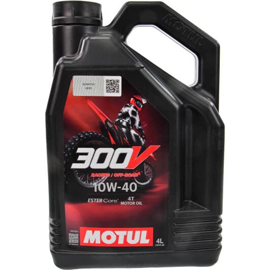Моторна олива 4Т Motul 300V Factory Line Off Road 10W-40 синтетична