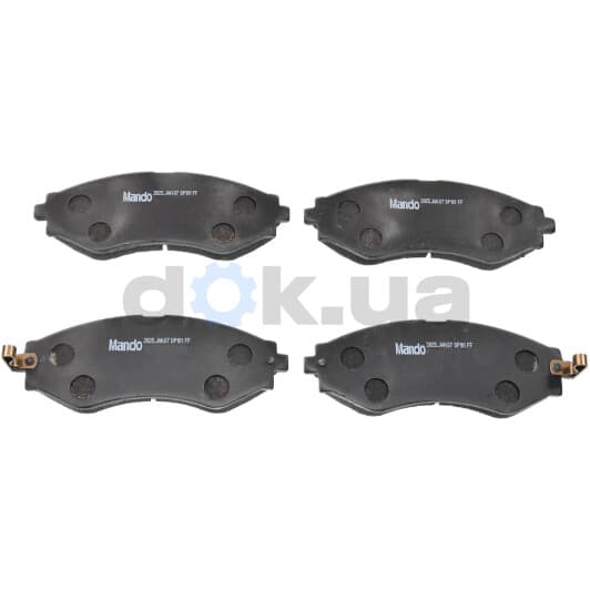 MPD15 Mando Гальмівні колодки