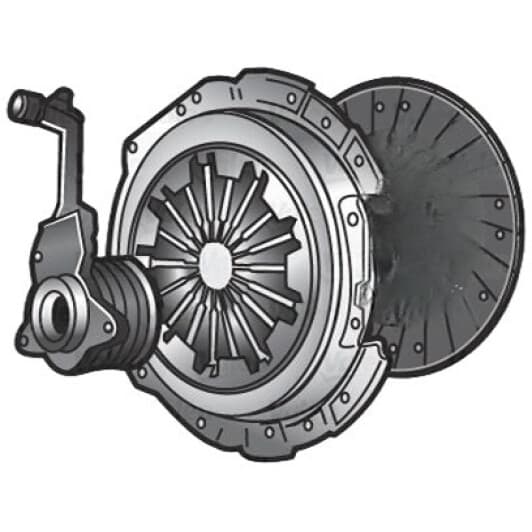 834113 Valeo Комплект сцепления