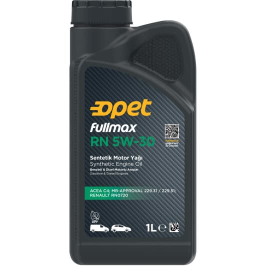 Opet Fullmax RN 5W-30 (1 л) моторное масло