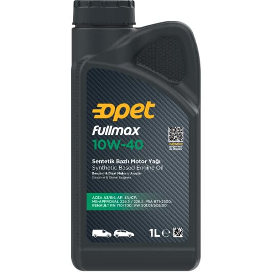 Opet Fullmax 10W-40 (1 л) моторное масло