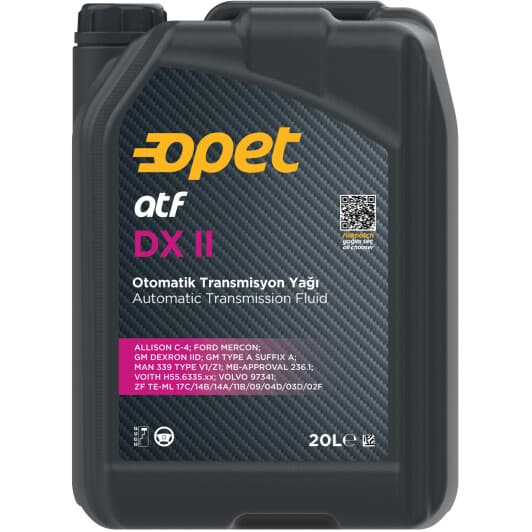Opet ATF DX II (20 л) трансмісійна олива