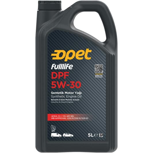 Opet FullLife DPF 5W-30 (5 л) моторна олива