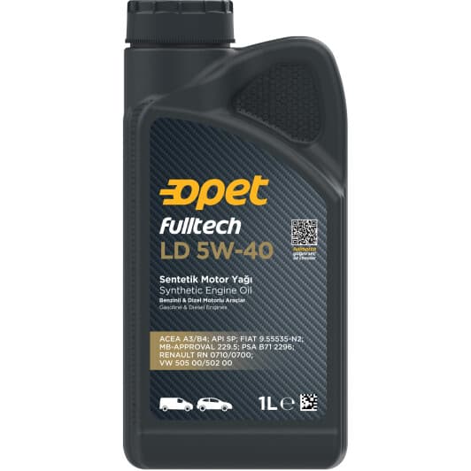 Opet FullTech LD 5W-40 (1 л) моторна олива