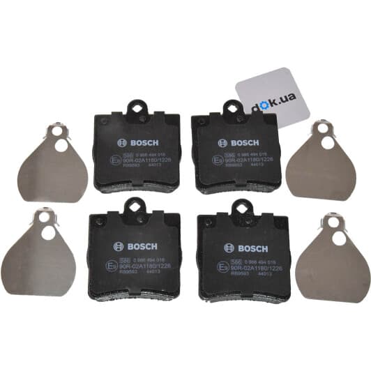0 986 494 016 Bosch Тормозные колодки