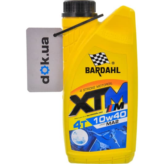 Моторна олива 4Т Bardahl XTM-M 10W-40 напівсинтетична