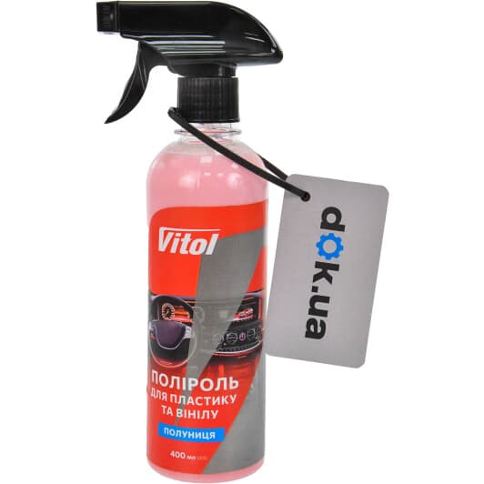 Поліроль для салону Vitol полуниця 400 мл