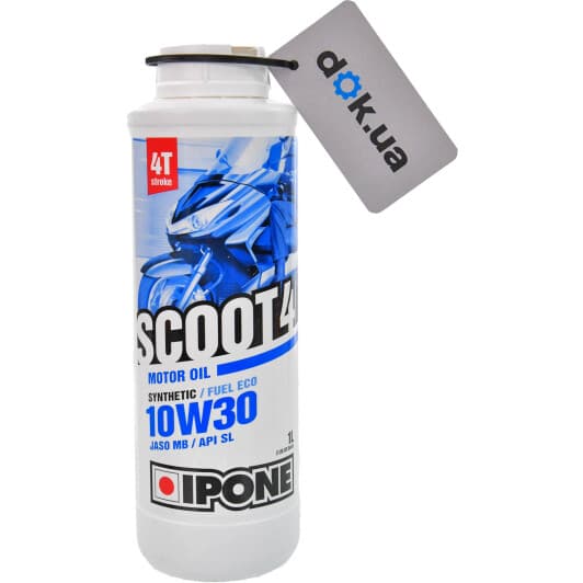 Моторное масло 4T Ipone Scoot 4 10W-30 полусинтетическое